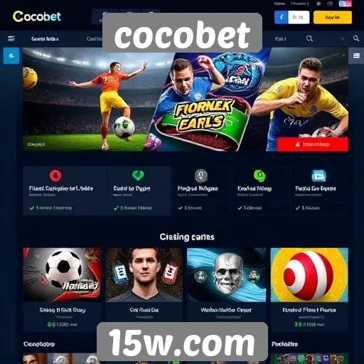 Análise de recursos disponíveis no site cocobet