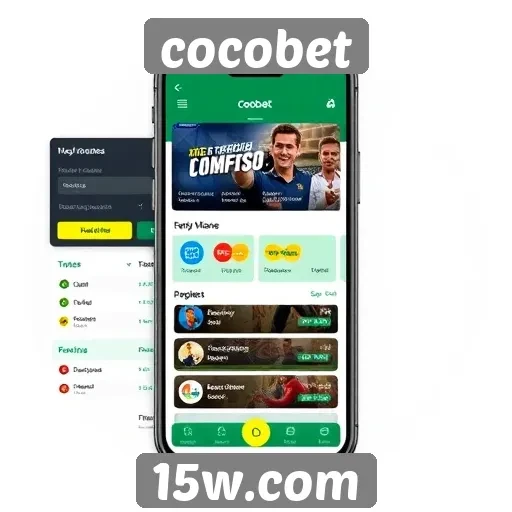 Interface do usuário no Cocobet é amigável e intuitiva